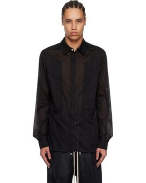 Rick Owens Hollywood Fogpocket Shirt - Black