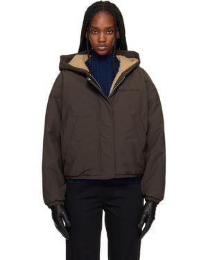 Canada Goose Alberni Fleece Reversible Bomber Jacket - Black