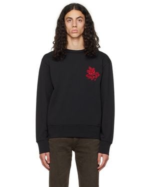 【関税込み】rag & bone ブラック Damon スウェットシャツ メンズ Rag & Bone ブラック Damon スウェットシャツ ブラック