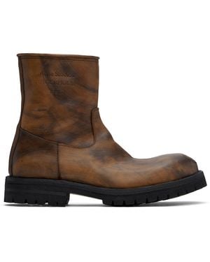 Acne Studios Leather Boots - Brown