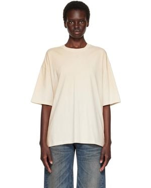 Amiri Ma Oversized T-Shirt - Natural