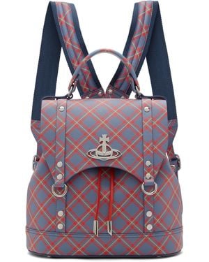 Vivienne Westwood Small Max Backpack - Blue