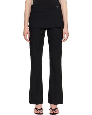 Sandy Liang Mulberry Trousers - Black