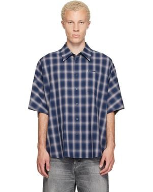 we11done Dolman Short-Sleeved Shirt - Blue