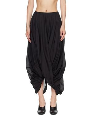 TOTEME Cocoon Maxi Skirt - Black