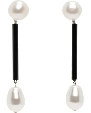 Sophie Buhai Small Osiris Pearl Earrings - White