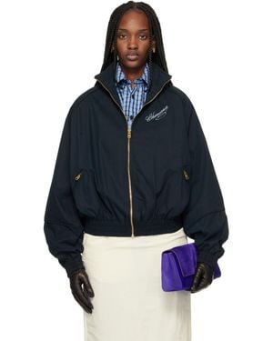 Willy Chavarria Ruff Rider Track Jacket - Blue