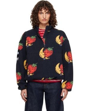 The North Face Sky High Farm Edition Fleece Half-Zip Sweatshirt - Blue