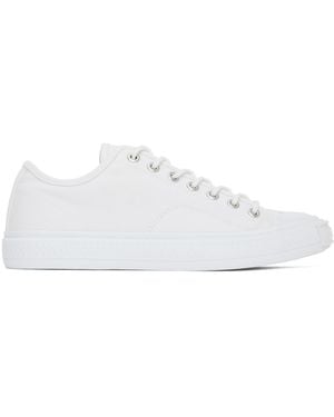 Acne Studios Canvas Low Trainers - Black
