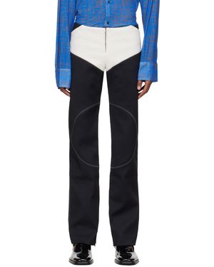 Maximilian Davis Nylon Pants - Blue