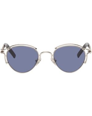 Jean Paul Gaultier シルバー 'The 56-5102' サングラス - ブラック