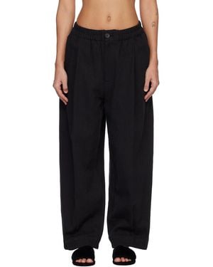 Lauren Manoogian Matte Trousers - Black