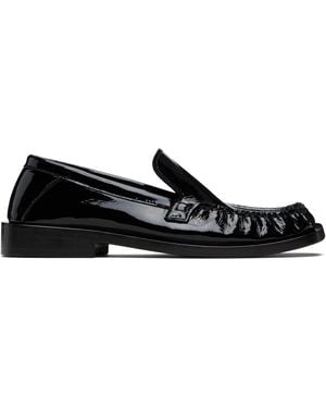 The Attico Charles Loafers - Black