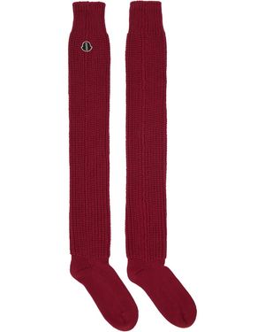 Rick Owens Moncler + Hiking Socks - Red