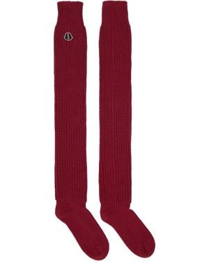 Rick Owens Moncler + Hiking Socks - Red