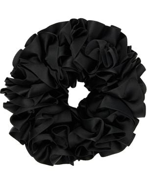 Maryam Nassir Zadeh Carnation Scrunchie - Black