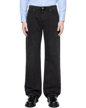 Ami Paris Large-Fit Jeans - Black
