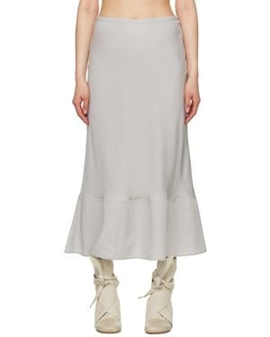 Lemaire Bias-Cut Maxi Skirt - Multicolour