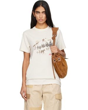 Isabel Marant Off- Zewel T-Shirt - White