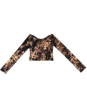 Chrome Hearts Waterfall Top Chrm1280" - Black