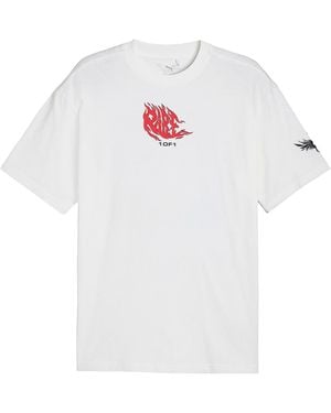 PUMA Melo Phoenix Basketball T-Shirt Ii 630688 01" - Black
