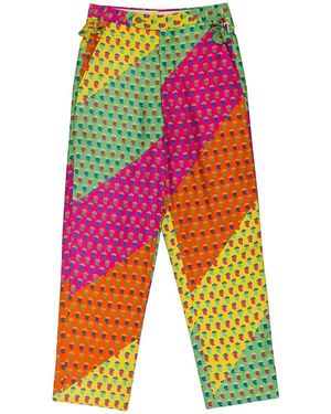 Bode Summer Paisley Trousers Mbs050C 00708 960" - Black