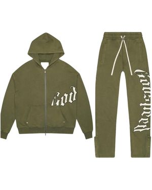GODSPEED NEW YORK Og Logo Sweatsuit V2 Og Logo Sweatsuit V2" - Green
