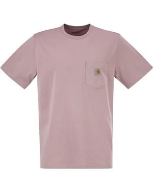Carhartt Pocket T-Shirt "Hortensia" I030434 2P8 Xx" - Black