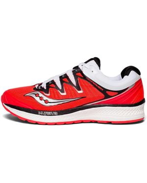 Saucony Triumph Iso 4 Trainers - Red