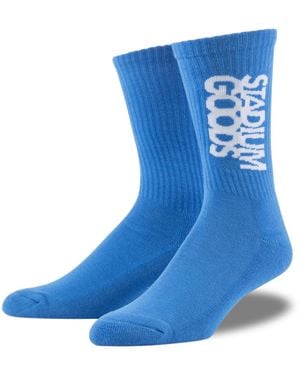 Stadium Goods Crew Socks "Unc" Sgs0185" - Blue