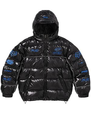 Supreme Fox Racing Shiny Down Puffer Jacket "Fw25 - Black