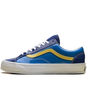 Vans Lx Old Skool 36 "Patent Leather Bright Azure" Vn000D9Rfnm" - Blue