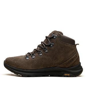 Merrell Ontario Suede Mid "Canteen" J65397" - Black