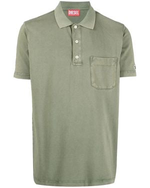 DIESEL T-Polo-Worky-Dov-Pe Polo Shirt A03788 0Qcan 5Cr" - Green