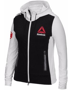 Reebok Walkout Hoodie Ufc "Ronda Rousey" At5091" - Black