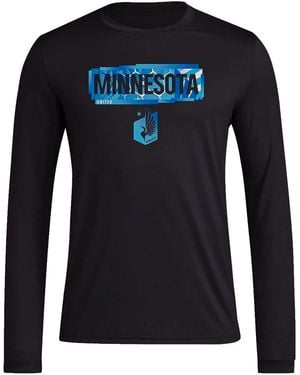 adidas Minnesota United Fc Local Pop Long Sleeve Shirt Ip1014" - Black