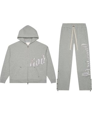 GODSPEED NEW YORK Og Logo Satin Sweatsuit V2 Og Logo Sweatsuit V 2 Satin Boo M" - Black