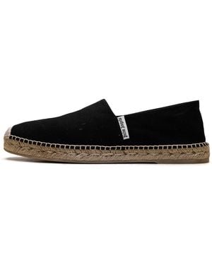 Palm Angels Espadrille Slip On Pmib003S22Fab0011000" - Black