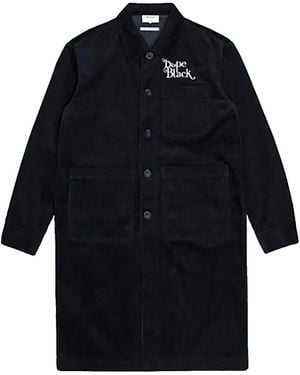 A Bathing Ape Japan Corduroy Down Work Jacket Bbkocjk7400Mjbkx" - Black