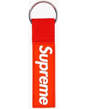 Supreme Webbing Keychain "fw 20" - Black