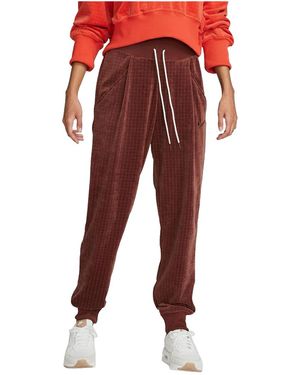 Nike Velour High Waisted Joggers Dv7820 231" - Black