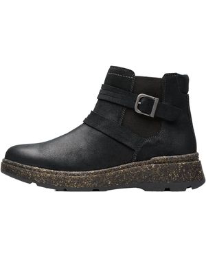 Clarks Noralyn Strap Suede" 26180099" - Black