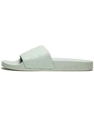 adidas Adilette Slide "Linen" Ba7540" - Black