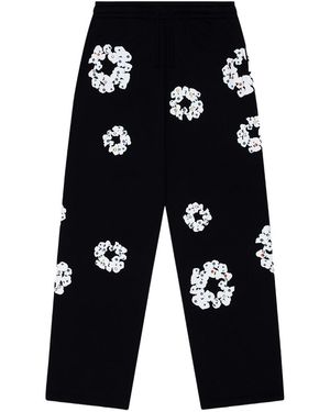 DENIM TEARS Rhinestone Joggers "Fw25 - Black