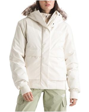 The North Face Arctic Bomber Jacket Dune" Nf0A84Iyqli" - Black