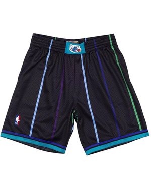 Mitchell & Ness Nba Reload Swingman Shorts "1992 Charlotte Hornets - Black