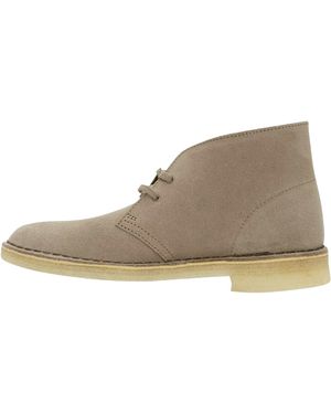 Clarks Originals Desert Boot "Taupe Suede" 10054 Taupe" - Black