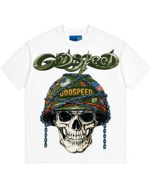 GODSPEED NEW YORK Badges Of Honour Ii T-Shirt Gs479" - Black