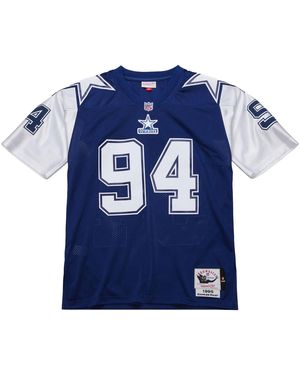 Mitchell & Ness Nfl Dark Jersey Cowboys 1995 Charles Haley "Cowboys" Ajy67394 Dco95Chanavy" - Blue