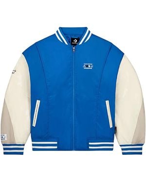 Converse Ader Error Shapes Varsity Jacket "Colbalt" 10025391 A01" - Blue